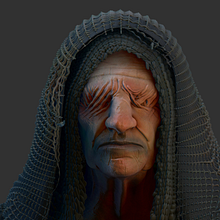 The Seer - Viking. Un progetto di 3D, Modellazione 3D, Progettazione 3D e Scultura di Edgardo Navarrete - 13.11.2024