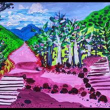 Mi proyecto del curso: Pintura acrílica paso a paso: crea paisajes increíbles. Un progetto di Illustrazione tradizionale, Pittura, Pittura acrilica e Sketchbook di Silvina Pedernera - 14.11.2024