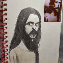 Retrato a lapiz. Traditional illustration project by Veronica Belen Recio - 11.15.2024