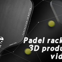 Stunning 3d product video - padel racket. 3D, 3D Animation, 3D Modeling, 3D Design, and Motion Graphics project by Alex Mikhailov - 11.15.2024