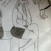 Meu projeto do curso: Desenho de personagens do zero: retrate rostos e gestos. Projekt z dziedziny Projektowanie postaci,  R, sunek, Trad, c, jna ilustracja, R i sunek ołówkiem użytkownika islacsantiago - 11.11.2024