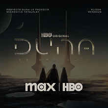 Menú Televisión: Duna La Profecía. Un proyecto de Televisión y Diseño gráfico de Alison Mendoza - 12.11.2024