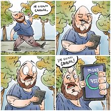 My project for course: Graphic Humor: Give us our Daily Comic Strip. Un projet de B, e dessinée, Dessin, Dessin au cra, on, Narration, Illustration numérique et Illustration éditoriale de Filip Iglai - 16.11.2024