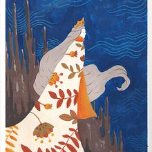 Mi proyecto del curso: Pintura con gouache: crea ilustraciones poéticas. Fine Arts, Traditional illustration, Painting, and Gouache Painting project by Araceli Galvani - 11.16.2024