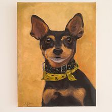 Mi proyecto del curso: Retrato realista de mascotas con pintura al óleo. Fine Arts, Naturalistic Illustration, Oil Painting, and Painting project by Estefania Rodriguez Sepulveda - 11.16.2024