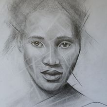 Il mio progetto del corso: Ritratto realistico a matita: luci, ombre e proporzioni Ein Projekt aus dem Bereich Artistische Zeichnung, Zeichnung, Anatomische Zeichnung, Bildende Künste, Traditionelle Illustration, Bleistiftzeichnung, Porträtzeichnung, Realistische Zeichnung und Skizzenentwurf von benellialessia - 17.11.2024