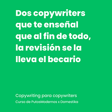 Mi proyecto del curso: Copywriting para copywriters. Projekt z dziedziny  Reklama, Komunikacja, Cop, writing, Stor i telling użytkownika javylopezhuerta - 17.11.2024