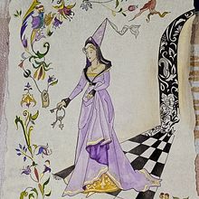 Mi proyecto del curso: Ilustración de cuentos de hadas con pluma y tinta. Artistic Drawing, Drawing & Ink Illustration project by ESPERANZA MIQUEL PICÓ - 11.17.2024