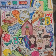 Meu projeto do curso: Ilustração à mão com camadas, cores e formas. Een project van  Creativiteit, Traditionele illustratie, Schilderij,  Schetsen y Aquarelschilderen van Kawana Rocha - 17.11.2024