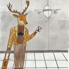 My project for course: Illustration for Children's Book Covers . Een project van  Schetsen,  Tekening, Redactionele illustratie, Traditionele illustratie, Kinderillustratie, Schilderij, Aquarelschilderen y Prentenboeken van checheyeah - 18.11.2024