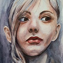 Mój projekt z kursu: Portret artystyczny akwarelami. Fine Arts, Portrait Drawing, Painting, and Watercolor Painting project by Joanna Zakrzewska - 11.18.2024