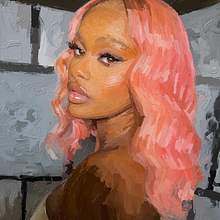Yasmine @y.smn.e by Rod Lovell - Portrait Painting | Digital Portrait Painting with Oil: Explore Light and Shade. Un projet de Illustration traditionnelle, Dessin au cra, on, Dessin, Dessin de portrait, Dessin réaliste, Dessin artistique, Dessin numérique, Dessin anatomique, Dessin aux cra, ons de couleur, Peinture, Aquarelle, Peinture acr, lique, Peinture à l'huile, Peinture numérique, Peinture gouache, Matte painting, Peinture décorative, Décoration, Décoration d'intérieur, Illustration numérique, Illustration de mode, Artisanat, Beaux Arts, Photographie , et Photographie de portrait de Rod Lovell - 18.11.2024