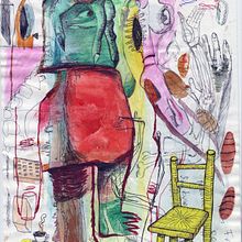 Variadillo. Un proyecto de Ilustración tradicional, Diseño de personajes, Bellas Artes, Pintura, Collage, Cómic, Creatividad, Dibujo a lápiz, Dibujo, Concept Art, Dibujo artístico e Ilustración con tinta de Salva Insa - 18.11.2024