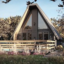 Rustic Oasis: Wooden Bungalows with Private Pools. 3D, 3D Modeling, Architecture, Digital Architecture, and ArchVIZ project by Amna Zahirović - 02.06.2023