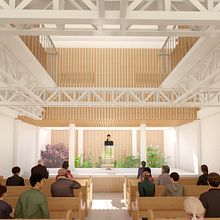 Render Iglesia . Architecture, Digital Architecture, and ArchVIZ project by Andres Cardenas - 11.18.2024