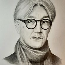 My favorite composer. Artistic Drawing, Drawing, Portrait Drawing, Sketchbook, and Sketching project by sebastianibarbara - 11.18.2024
