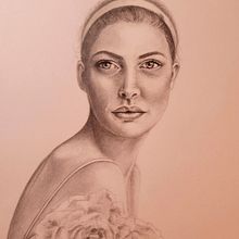 Waiting. Portrait Drawing project by sebastianibarbara - 11.18.2024