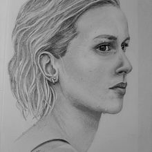 The best swimmer. Portrait Drawing project by sebastianibarbara - 11.18.2024