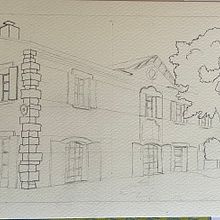 Mon projet du cours : Illustration urbaine avec techniques d'encrage. Un progetto di Illustrazione architettonica, Disegno, Illustrazione con inchiostro, Sketchbook e Bozzetti di Florent Létique - 18.11.2024