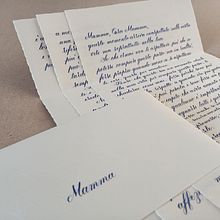 Lettere di ringraziamento per i testimoni. Un projet de Calligraphie de Silvia Raimondi - 01.10.2022