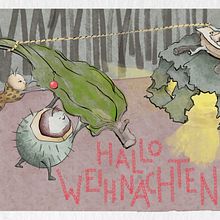 Mein Abschlussprojekt für den Kurs: Von der Natur inspiriert: Illustriere niedliche Charaktere. Character Design, Digital Drawing, Digital Illustration, and Drawing project by bara_s - 11.19.2024