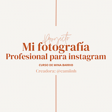 Mi proyecto del curso: Fotografía profesional para Instagram Ein Projekt aus dem Bereich Marketing, Werbung, Smartphonefotografie, Produktfotografie, Fotografie, Social Media, Instagram, Fotografie für Instagram, Lifest, le-Fotografie und Mobile Marketing von Camila N - 15.11.2024