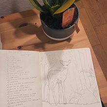 Deer - day 1 drawing challenge  . % inkedveg tarafından hazırlanan Eskiz defteri projesi - 11.19.2024