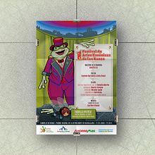 Diseño e Ilustración cartel I Festival de Artes Escénicas de las Ranas Campillo de Ranas Guadalajara. Un progetto di Design, Pubblicità, Design di poster , Graphic design e Illustrazione vettoriale di José Luis Segovia García - 20.11.2024