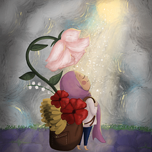 Backpack. Children's Illustration project by dunyaukhti - 11.20.2024