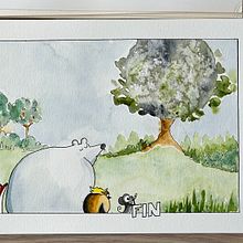 My project for course: Narrative Techniques for Illustrated Stories. Traditional illustration, Children's Illustration, Watercolor Painting, Stor, board, Stor, telling, Narrative, and Fiction Writing project by Konstancja Tanjga - 11.20.2024