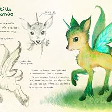 Mi proyecto del curso: Cervatillo-unicornio. Un progetto di Character design, Disegno, Pittura, Disegno a matita e Pittura ad acquerello di Brenda Di Tocco - 21.11.2024