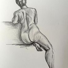 Final Project: Dynamic Figure Drawing. Fine Arts, Sketching, Drawing, Pencil Drawing, and Realistic Drawing project by Alecia Moriarty - 11.21.2024
