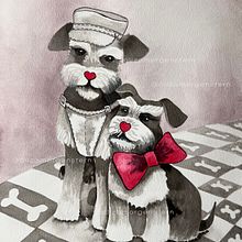 Mi proyecto del curso: Introducción a la ilustración con tinta china Ein Projekt aus dem Bereich Bildende Künste, Traditionelle Illustration, Zeichnung und Illustration mit Tinte von Aliza Morgenstern - 21.11.2024