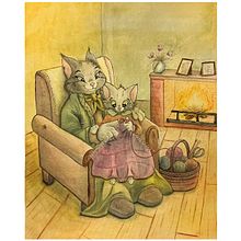 My project for course: Animal Characters in Watercolor for Children’s Books. Fine Arts, Drawing, Traditional illustration, Children's Illustration, Narrative, Painting, and Watercolor Painting project by Ingrid Sarvik - 11.20.2024