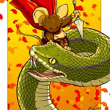 The Hero Mouse. Un proyecto de Diseño, Diseño de personajes e Ilustración digital de Matheus Vitor Rodrigues Silverio - 19.11.2024