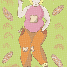 PANADERA LINDA :3  itsmatt_0 en instagram. Un progetto di Character design, Disegno digitale, Illustrazione digitale, Illustrazione tradizionale e Manga di matias suarez - 22.11.2024