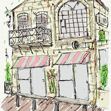 My project for course: Expressive Architectural Sketching with Colored Markers. Architectural Illustration, Drawing, Ink Illustration, Sketchbook, and Sketching project by Jack Hanuka - 11.22.2024