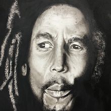 Bob Marley. Un proyecto de Dibujo de Retrato de Dean Harrison - 22.11.2024