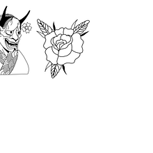 Mi proyecto del curso: Diseño de tatuaje de autor con Autodesk Sketchbook Pro. . Un progetto di Disegno, Disegno digitale, Design di tatuaggi, Graphic design, Illustrazione tradizionale e Illustrazione digitale di Atzin Luna - 20.11.2024