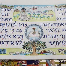 Mi proyecto del curso: Introducción a la caligrafía hebrea. Un projet de Calligraphie , et Écriture de Marlon Molina Oliva - 24.10.2024