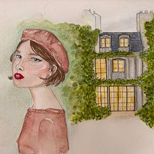 My project for course: Artistic Watercolor Sketching: Dare to Express Your Ideas . Schițe, Creativitate, Desen, Ilustrație tradițională, Pictură în acuarelă și Caiet de schițe de balbolka - 11.23.2024