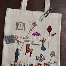 Mi proyecto del curso: Bordado con textura: combina puntadas y mostacillas. Un progetto di Design di accessori, Teoria del colore, Costume design, Artigianato, Ricamo, Fiber Art e Textile Design di Esthela Gómez - 23.11.2024