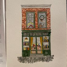 My project for course: Watercolor Urban Illustration: Portray your City. Architectural Illustration, Drawing, Painting, and Watercolor Painting project by qygy66bkkn - 11.23.2024