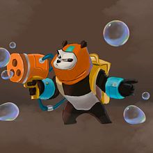 My project for course: Digital Painting for Characters: Color and Light. Een project van Ontwerp van personages, Traditionele illustratie, Digitale illustratie y  Digitaal schilderij van checheyeah - 23.11.2024