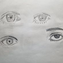 Meu projeto do curso: Caderno de retratos: explore o rosto humano. Artistic Drawing, Drawing, Portrait Drawing, Sketchbook, and Sketching project by cesar_daparte - 11.24.2024
