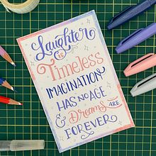 Meu projeto do curso: Desenho criativo e lettering manual para iniciantes. Drawing, H, Lettering, Traditional illustration, and Lettering project by fauaze - 02.04.2024