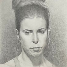 My project for course: Graphite Drawing Techniques for Planar Portraiture. Artistic Drawing, Drawing, Fine Arts, Portrait Drawing, Realistic Drawing, and Sketching project by suepaints2 - 11.24.2024