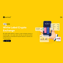 white label crypto exchange | Maticz. Web Development, IT, Information Design, Product Design, Web Design, Game Development, and App Development project by Abirami Deivendran - 11.25.2024