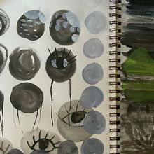 My project for course: Pictorial Sketchbook with Gouache Ein Projekt aus dem Bereich Skizzenentwurf, Zeichnung, Traditionelle Illustration, Architektonische Illustration, Sketchbook und Gouachemalerei von Norah Azahrani - 25.11.2024