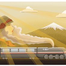 Ticket for a majestic trip. Un projet de Dessin de Cedric K - 25.11.2024